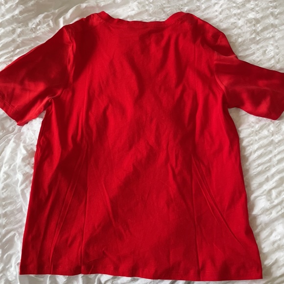 Maje red silk top - Picture 6 of 7